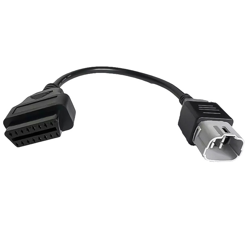 Factory OBD Motorcycle Cable For Suzuki 6 Pin Plug Cable Diagnostic Cable for Suzuki
