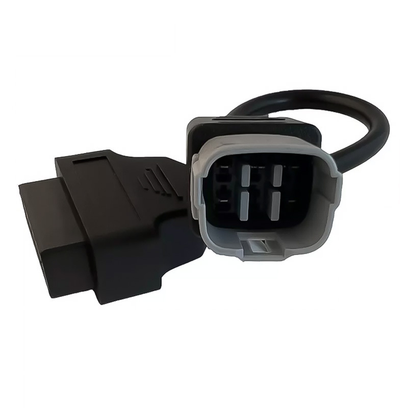 Factory OBD Motorcycle Cable For Suzuki 6 Pin Plug Cable Diagnostic Cable for Suzuki
