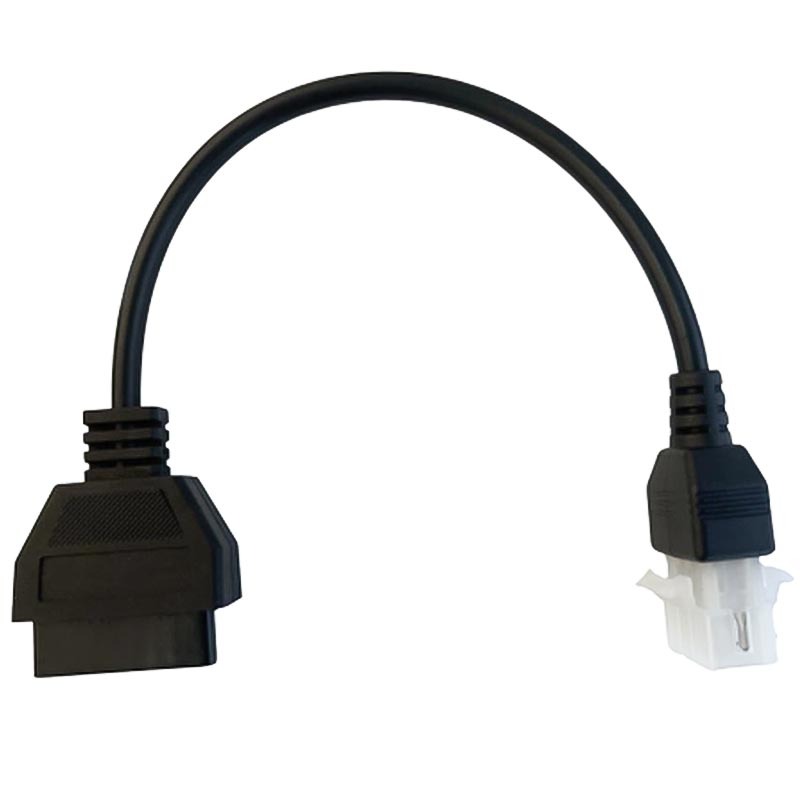 Aprilia 16-pin to 6-pin OBD connector, 6-pin locomotive adapter, 6-pin conversion cable