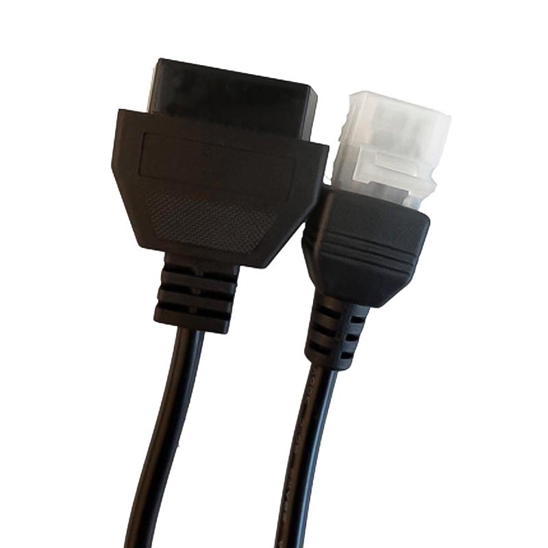 Aprilia 16-pin to 6-pin OBD connector, 6-pin locomotive adapter, 6-pin conversion cable