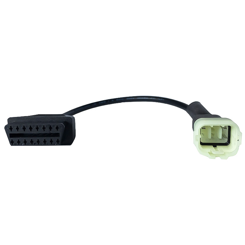 6-16-pin OBD2 extension connectors, Motorcycle diagnostic cable, OBD adapters for Kawasaki Z900 ZX10R H2