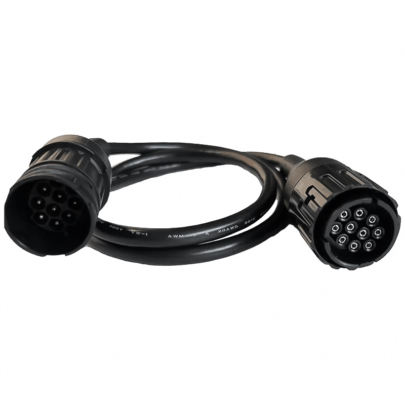 10Pin male-female for BMW Motorcycle High Quality Extension Cable for BMW Bikes 1 metre OBD2 10pin Extension Cable