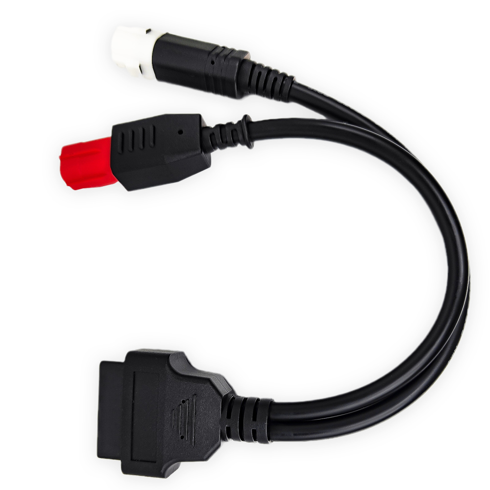 Obd2 Diagnostic Adapter Connector For Yamaha 3Pin 4Pin 2 in 1