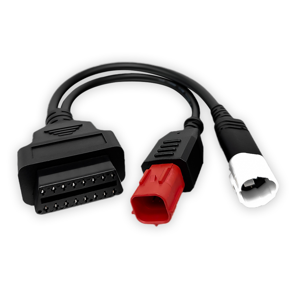 Obd2 Diagnostic Adapter Connector For Yamaha 3Pin 4Pin 2 in 1