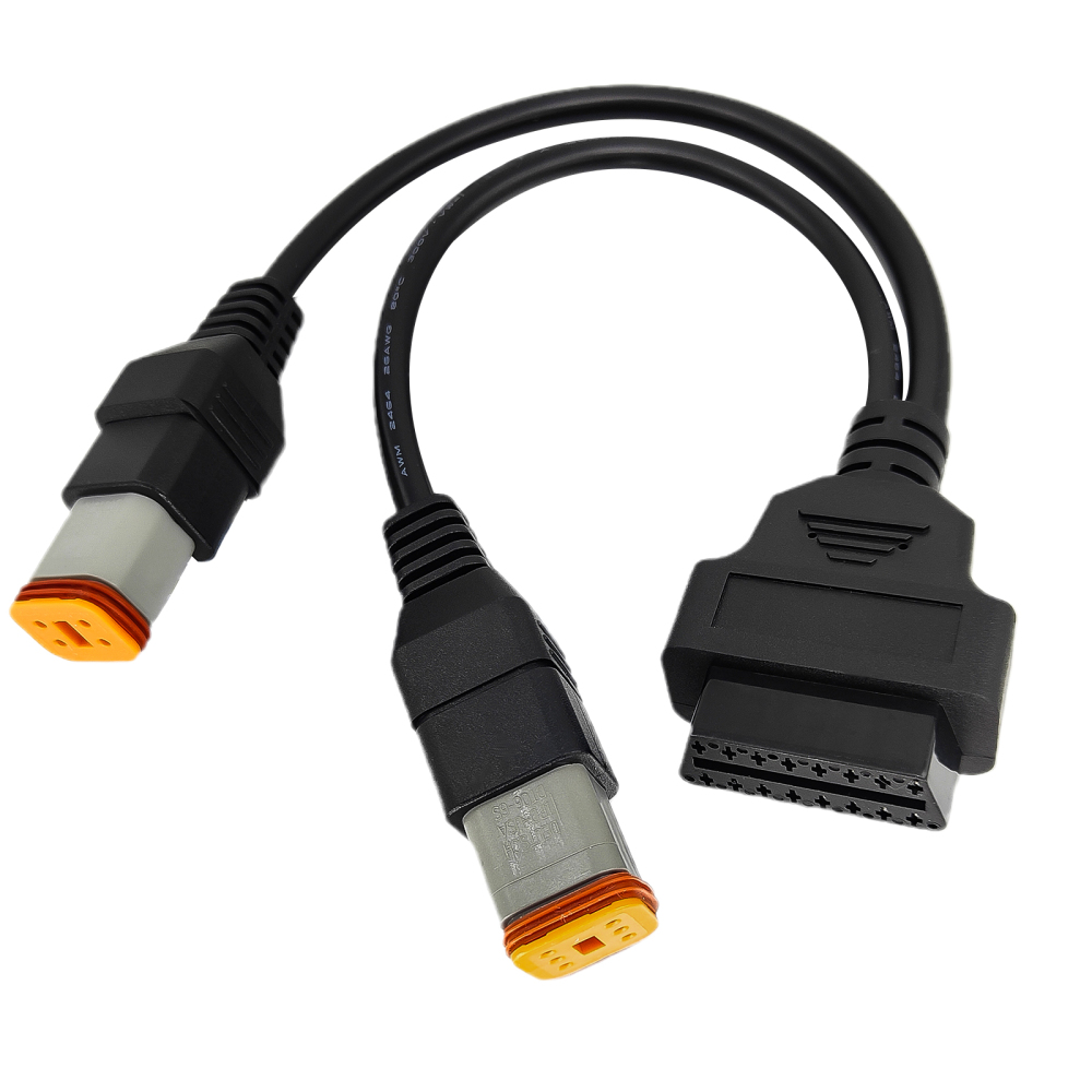 Motorcycle Cables for Harley Davidson 6Pin 4Pin  2 in 1