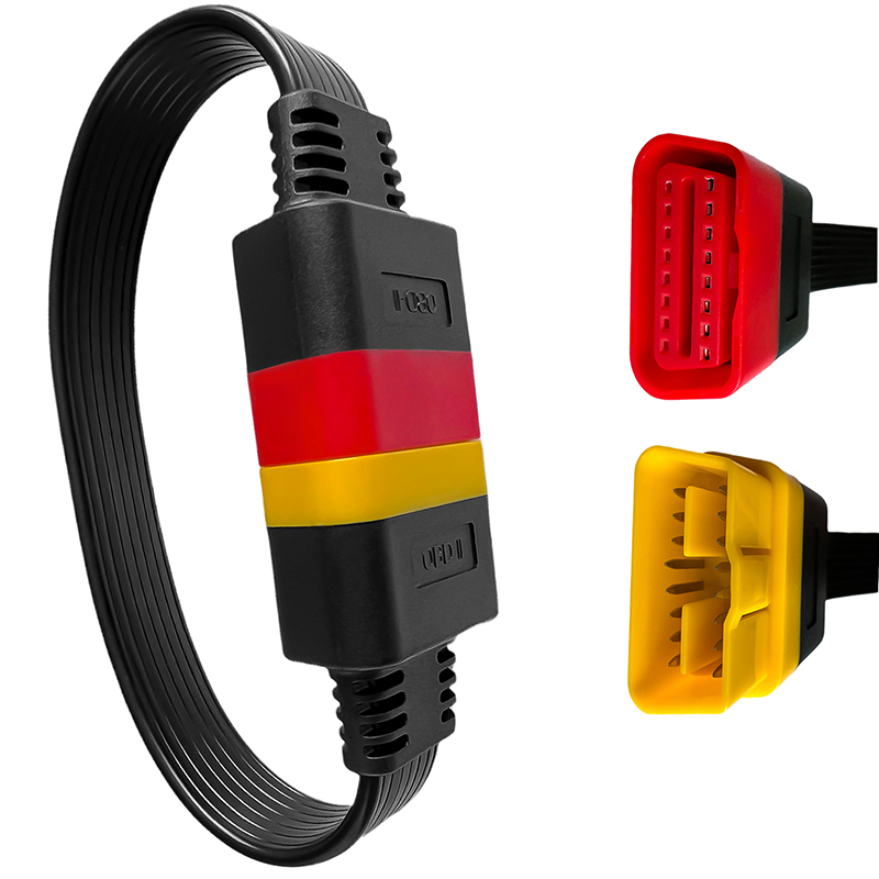 OBD2 16Pin Male to Female Extension Auto Diagnostic Cable