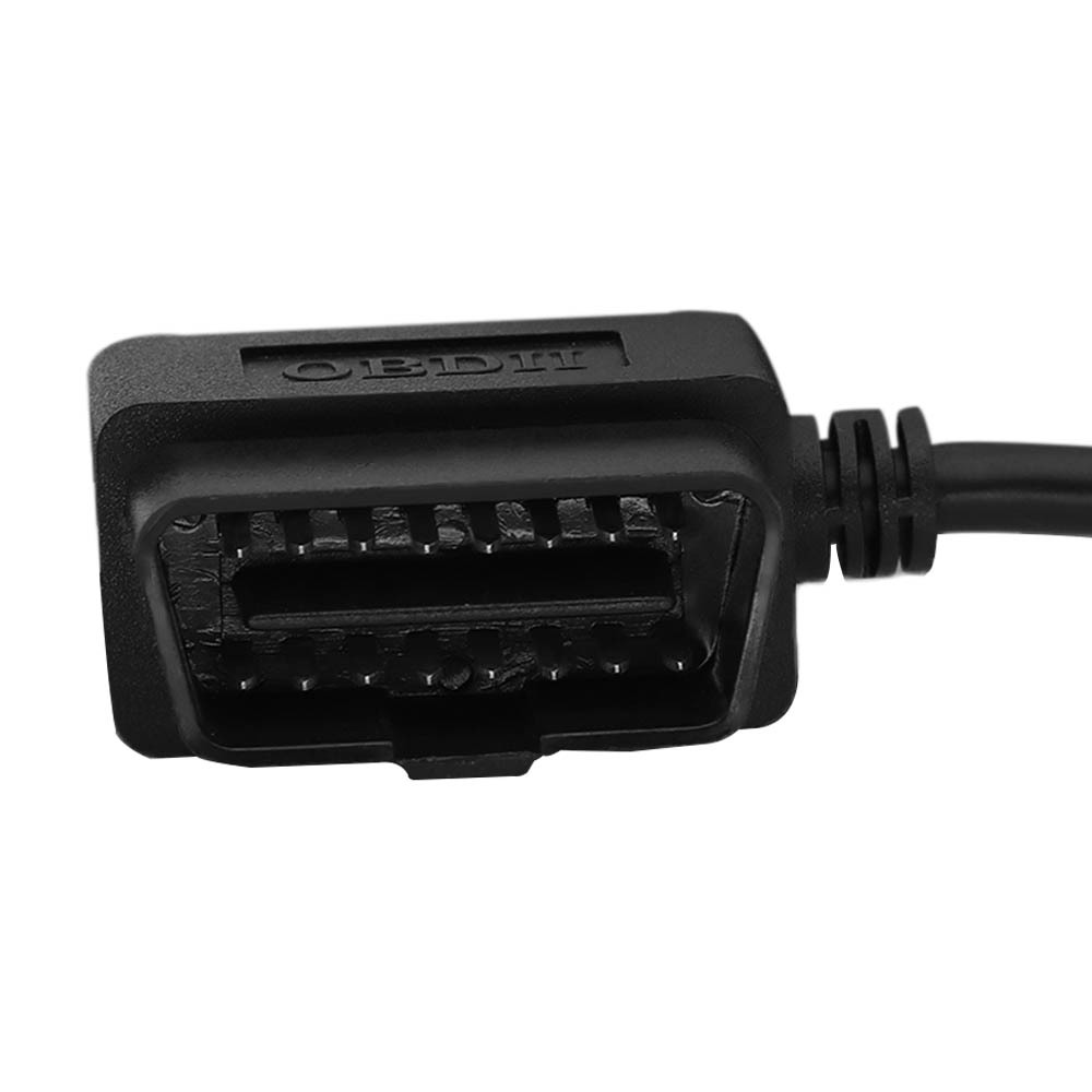 High-Quality 3OBDIIF-OBDIIM Right Angle OBDII Diagnostic Cable