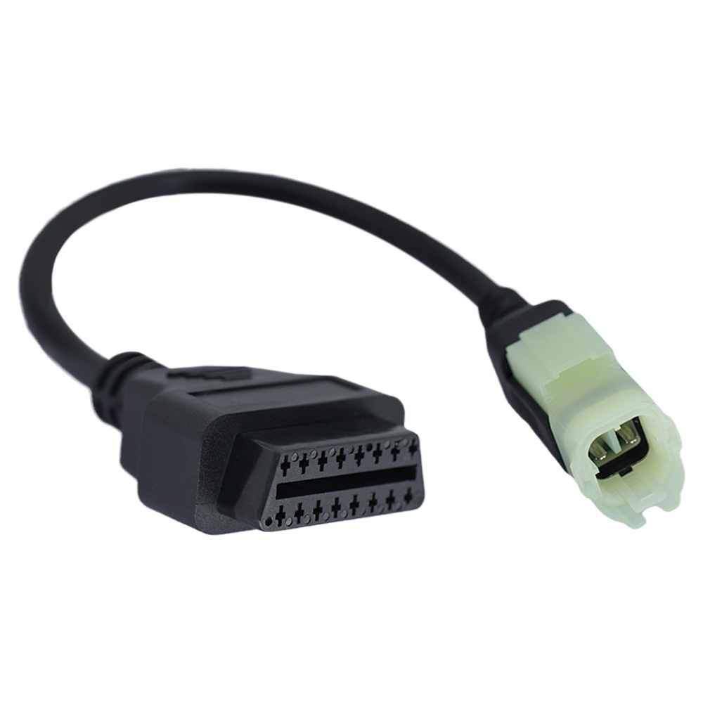 OBD2 Adapter cable 4pin connector for Kawasaki Motorcycles