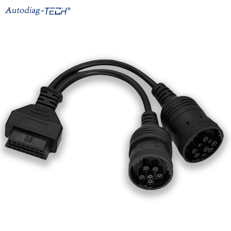 OBD  Truck Diagnostic cable to OBD2 16Pin Female