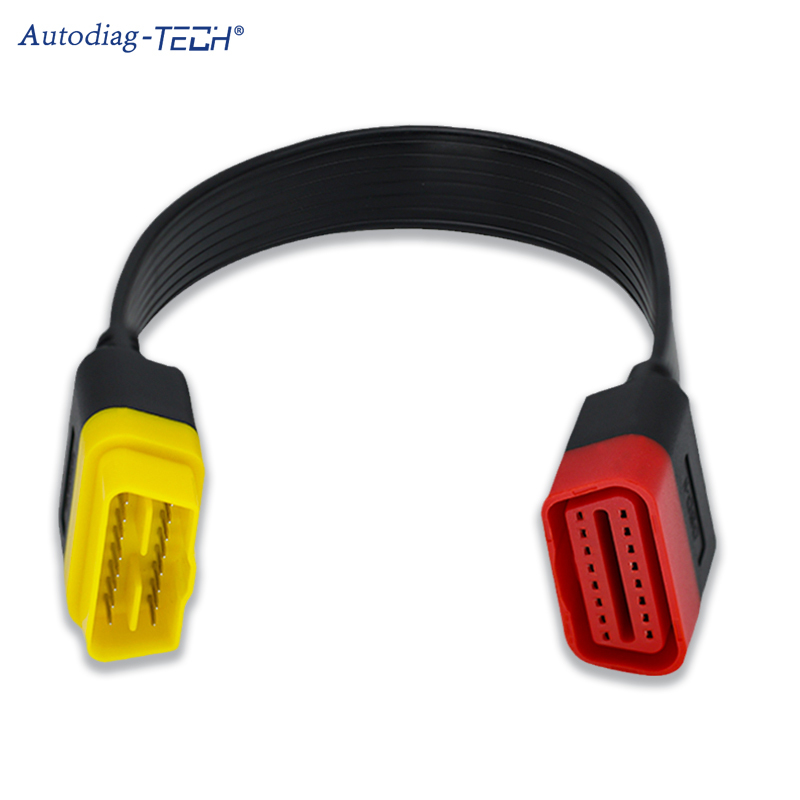 OBD2 16Pin Male to Female Extension Auto Diagnostic Cable