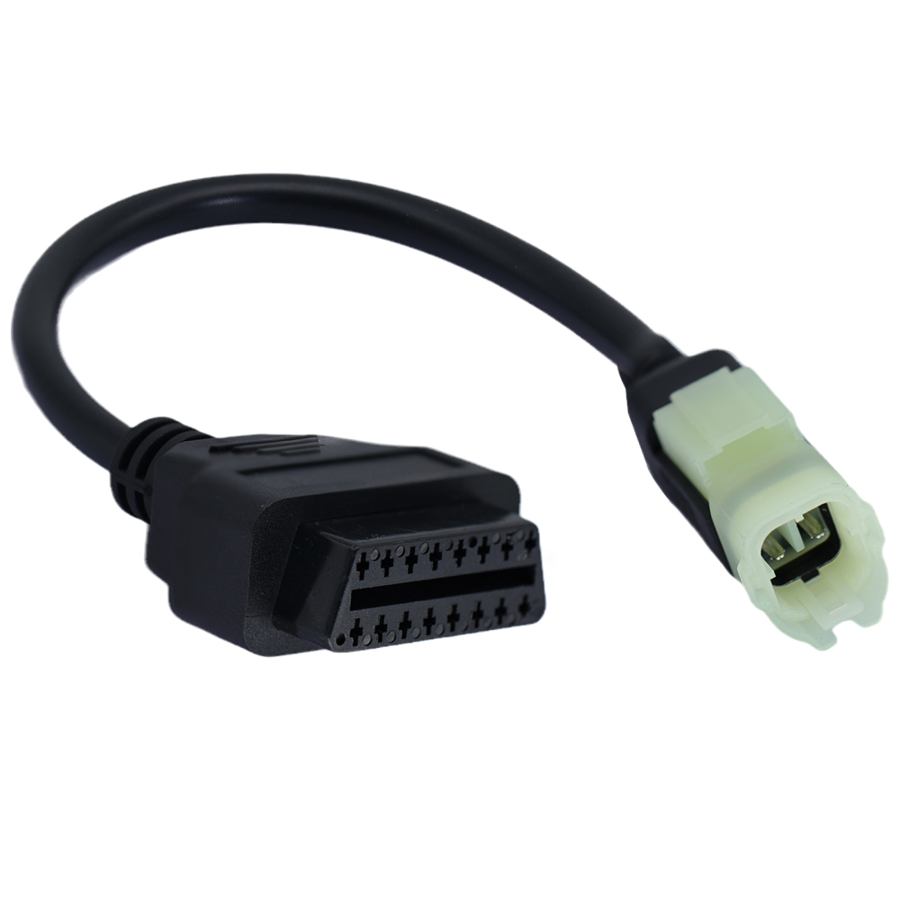 Motorcycle Motorbike 4Pin to 16 Pin OBDII/OBD2 Adapter Cable for Honda