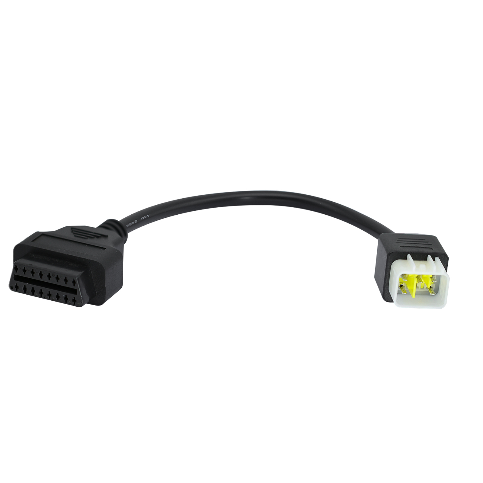 Goliton OBD2 OBDII Cable de diagnóstico Adaptador de 6 pin compatible con Delphi Moto