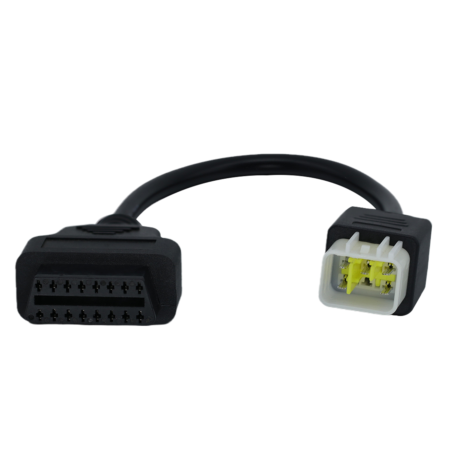 Goliton OBD2 OBDII Cable de diagnóstico Adaptador de 6 pin compatible con Delphi Moto