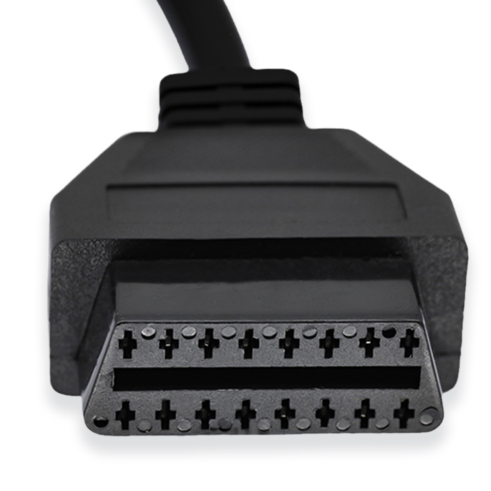 OBD2 Connector 4Pin to OBD2 16Pin Diagnostic Adapter Cable For Yamaha Motorcycle OBD Cable