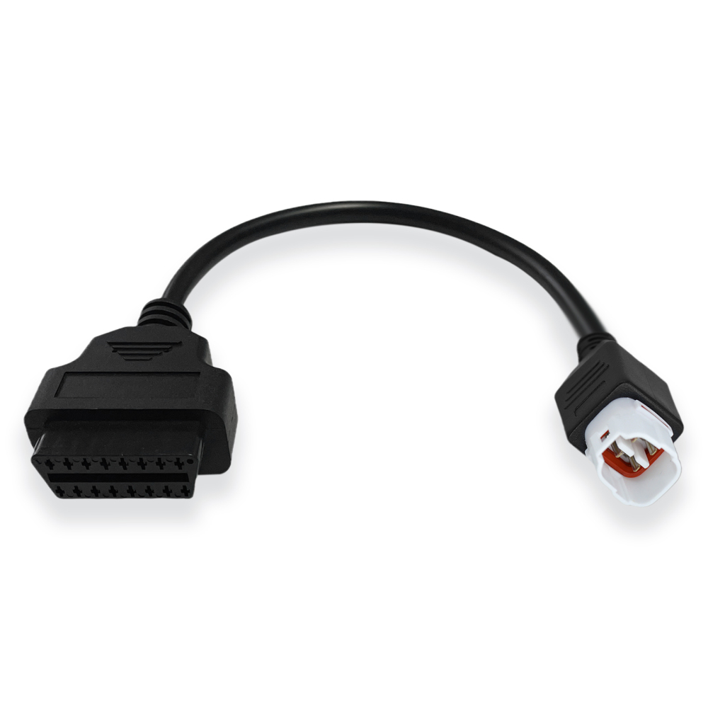 OBD2 Connector 4Pin to OBD2 16Pin Diagnostic Adapter Cable For Yamaha Motorcycle OBD Cable