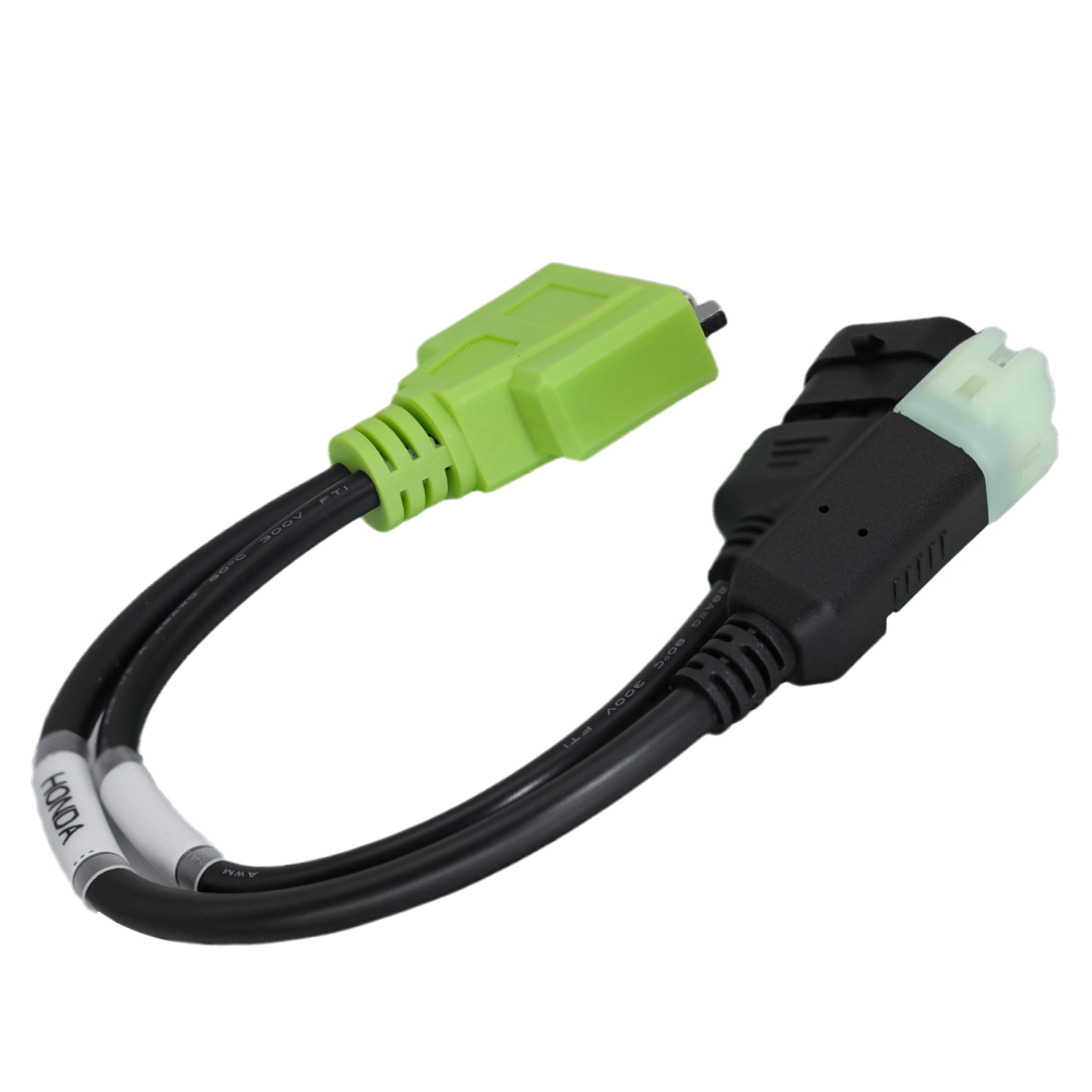 3pin for APRILIA 4pin for Honda 2 in 1 OBD Diagnostic Connector Cable for JDiag M100 PRO Motorbike Scanner