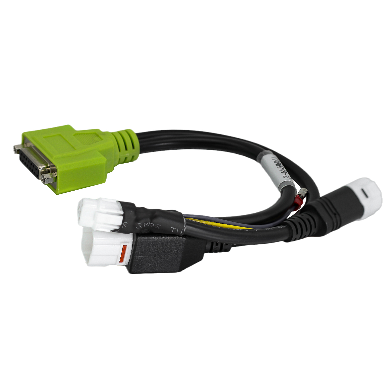 For Yamaha 3+4pin to DB15pin OBDII Adapter Cable for JDiag M100 Pro Motorcycle Diagnostic Scanner