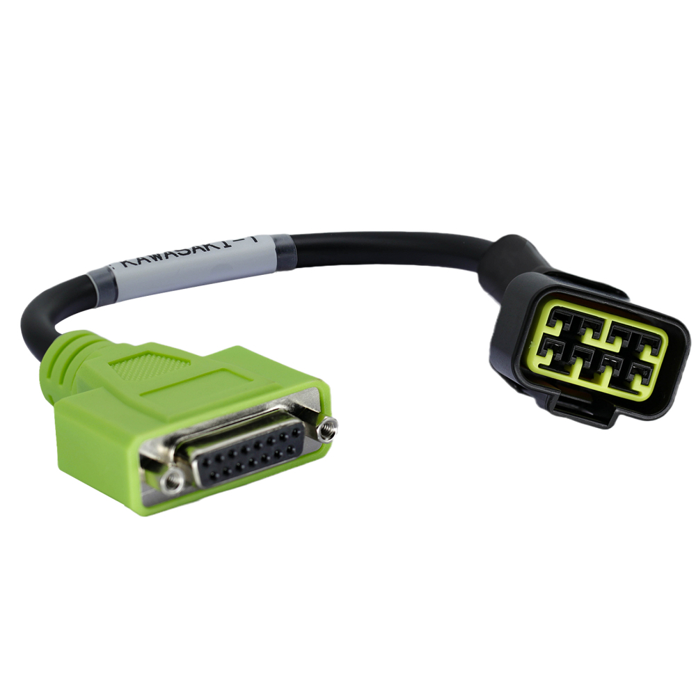 8pin to DB15pin for Kawasaki Adapter Cable Connector for JDiag M100 Pro Motorcycle Diagnostic Scanner