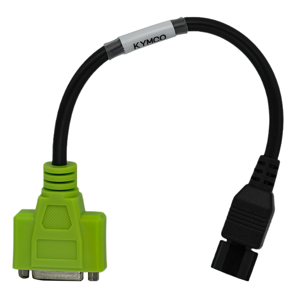 3pin Cable to DB15pin for KYMCO Motorcycle Diagnostic Adapter Cable for JDiag M100 PRO Scanner
