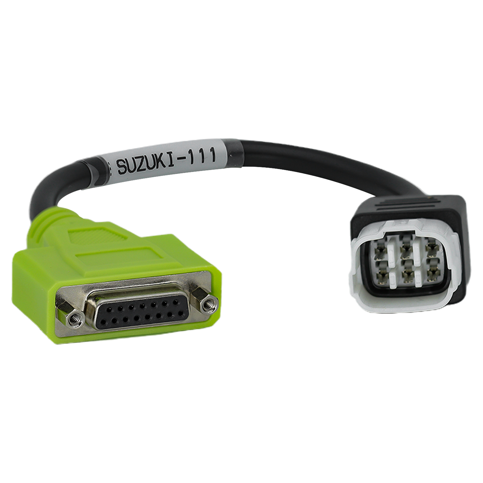 6pin Cable to DB15pin for Suzuki Motorcycle Diagnostic Connector Cable for JDiag M100 PRO Motorcycle Scanner