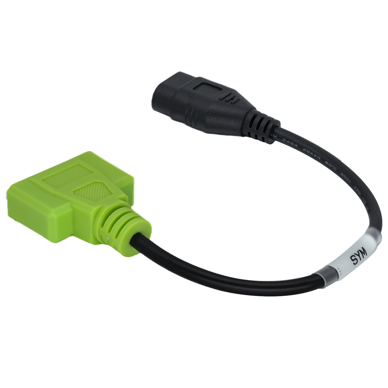 3pin Cable to DB15pin for SYM Motorcycle Diagnostic Cable for JDiag M100 PRO Scanner