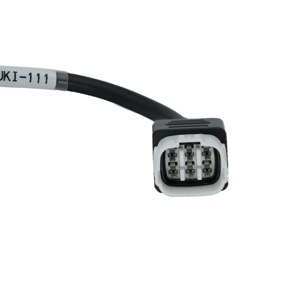 6pin Cable to DB15pin for Suzuki Motorcycle Diagnostic Connector Cable for JDiag M100 PRO Motorcycle Scanner