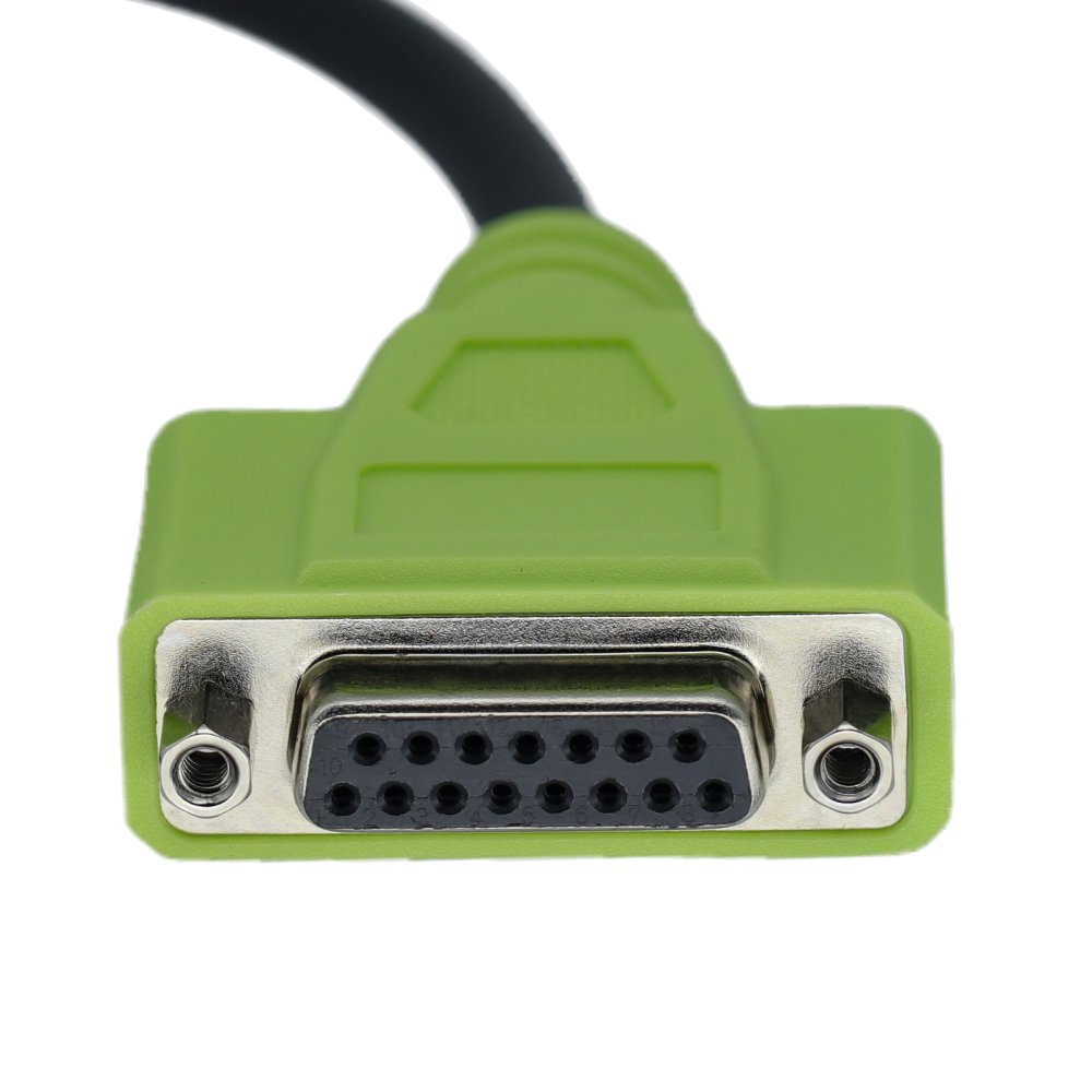3pin Cable to DB15pin for KYMCO Motorcycle Diagnostic Adapter Cable for JDiag M100 PRO Scanner