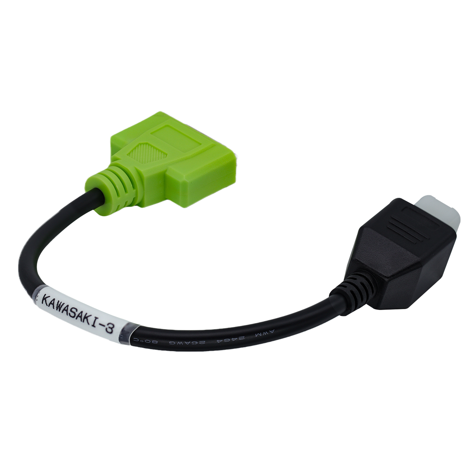 For Kawasaki 4pin Cable Connector to DB15pin Diagnostic Cable for JDiag M100 PRO Diagnostic Scanner