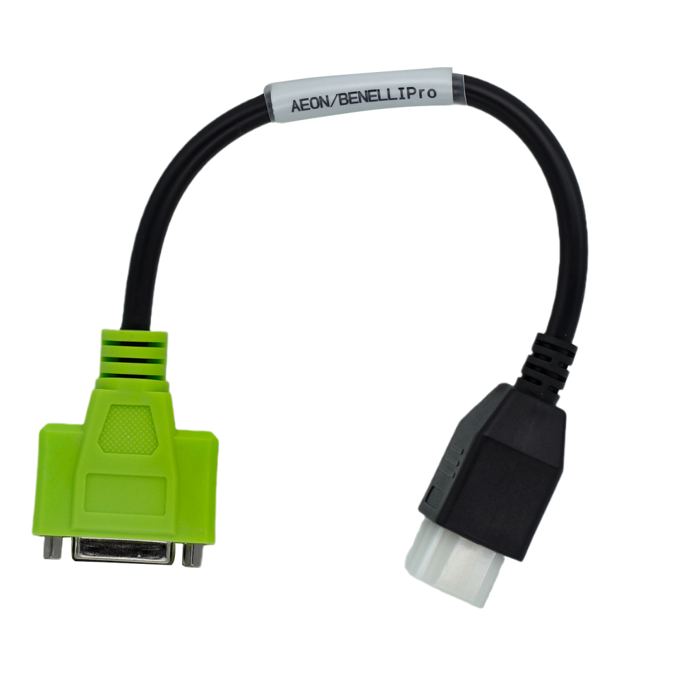 For AEON BENELLI Motorbike Cable DB15pin to 6pin Diagnostic Connection Adapter for JDiag M100 PRO/M200/M300