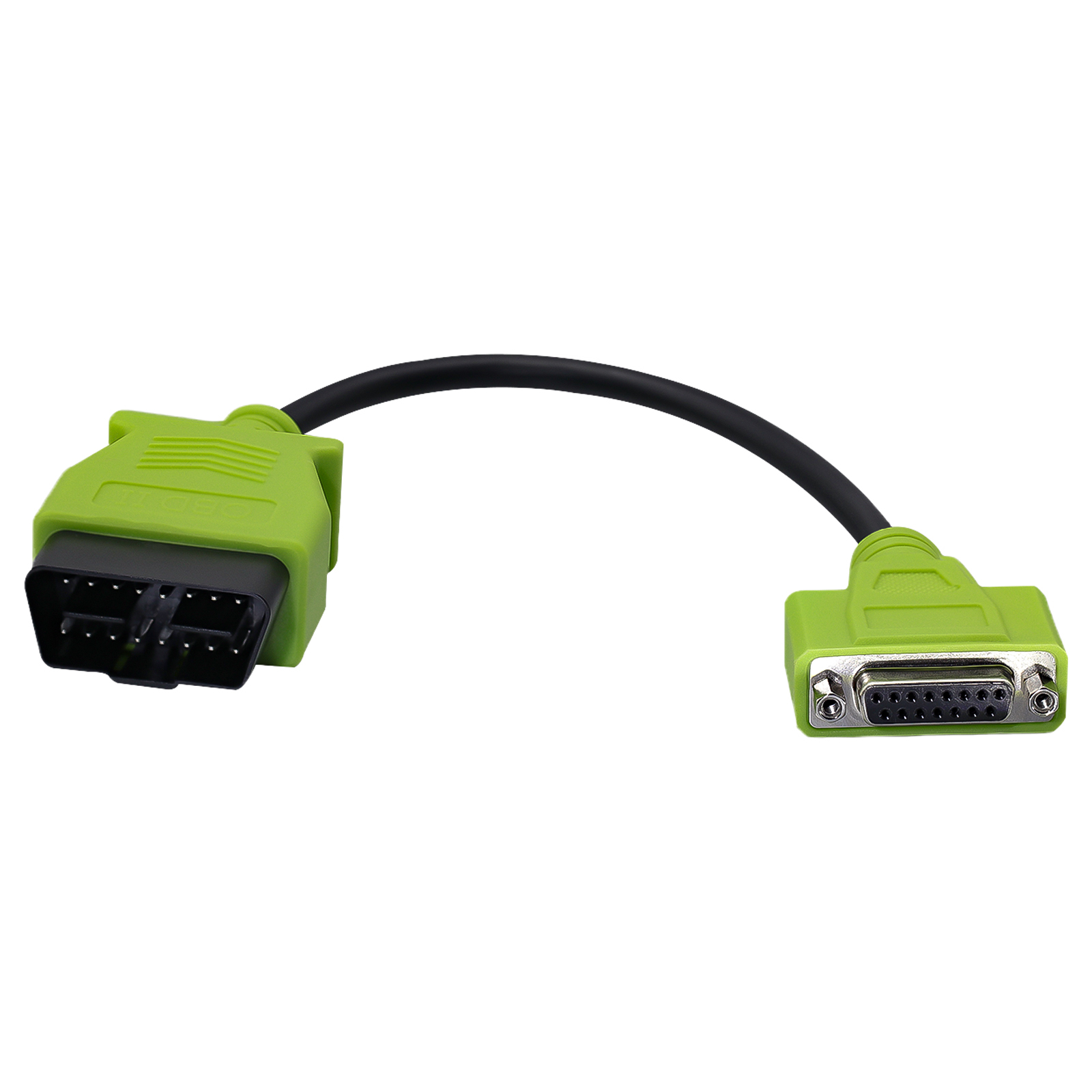 OBDII 16pin Male to DB15pin Female Motorbike Cable Adapter Transfer Cable for JDiag M100 PRO/M200/M300