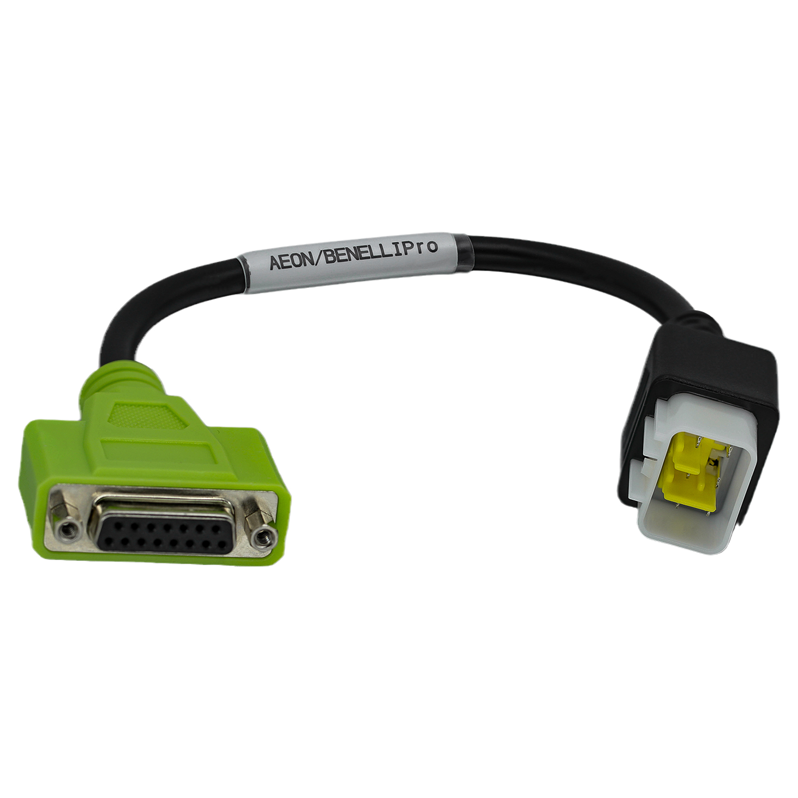 For AEON BENELLI Motorbike Cable DB15pin to 6pin Diagnostic Connection Adapter for JDiag M100 PRO/M200/M300