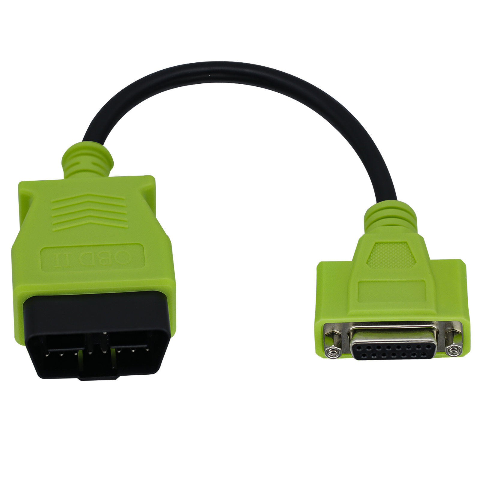 OBDII 16pin Male to DB15pin Female Motorbike Cable Adapter Transfer Cable for JDiag M100 PRO/M200/M300
