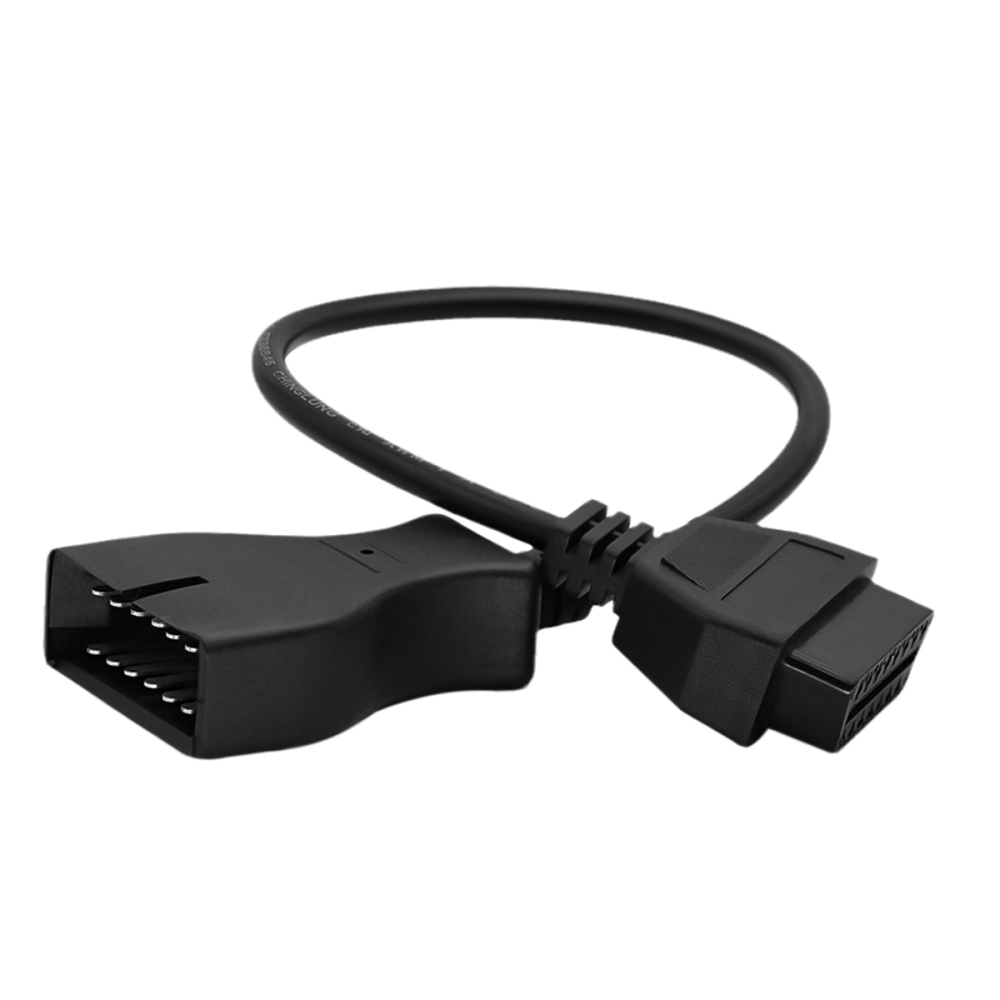 For GM 12pin Male to OBD2 16pin Female Diagnostic Connector Adapter Cable