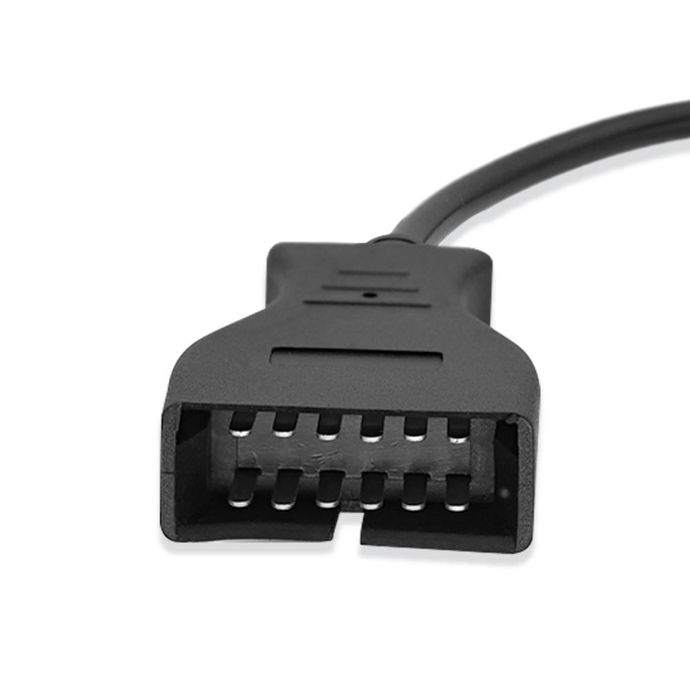 For GM 12pin Male to OBD2 16pin Female Diagnostic Connector Adapter Cable