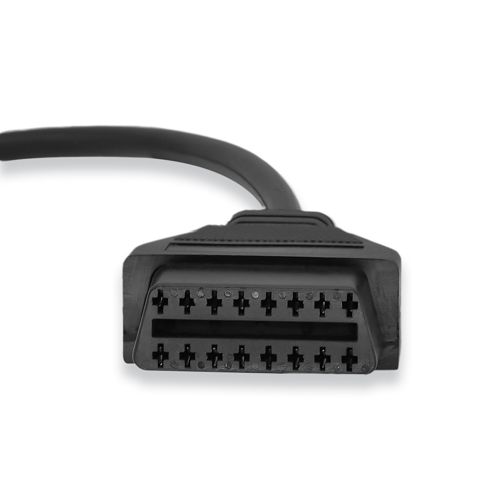 For Toyota 17Pin Male To 16Pin Female OBD Adapter To OBDII Connector