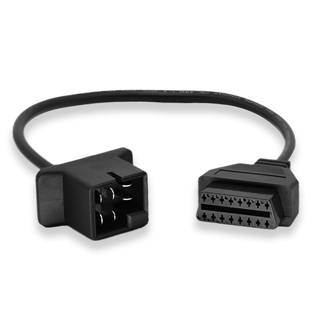 For Chrysler 6Pin OBD2 Diagnostic Connector Car Scanner Diagnostic Adapter