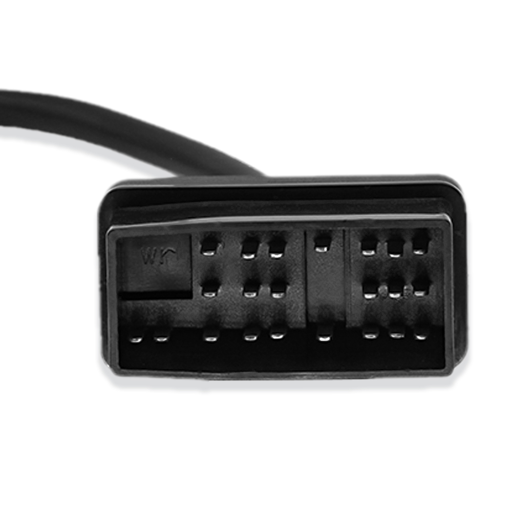 For Toyota 22PIN OBD1 to OBD2 16PIN Female Car Diagnostic Connector Cable