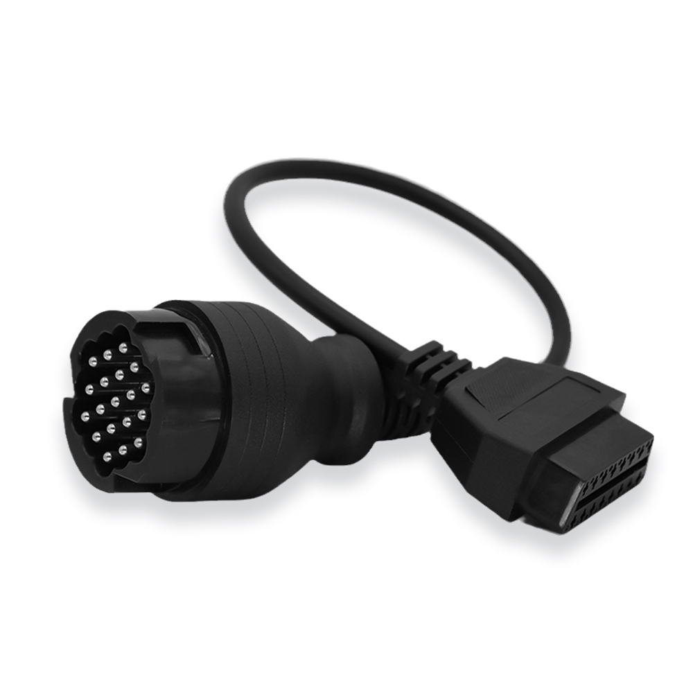 For Porsche 19pin to OBDII 16PIN Female OBD2 Diagnostic Connector Cable