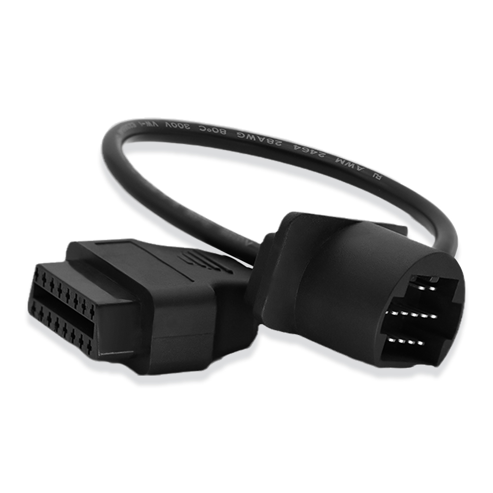 For Toyota 17PIN to OBDII 16PIN Female Connection Cable for Toyota Vehicles