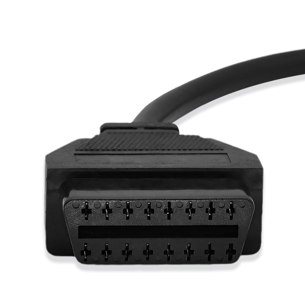 For Porsche 19pin to OBDII 16PIN Female OBD2 Diagnostic Connector Cable