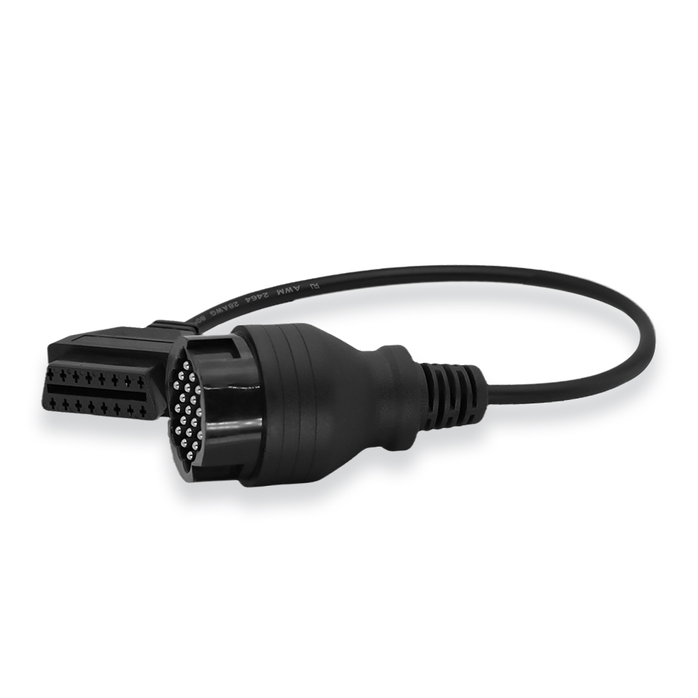 For Porsche 19pin to OBDII 16PIN Female OBD2 Diagnostic Connector Cable