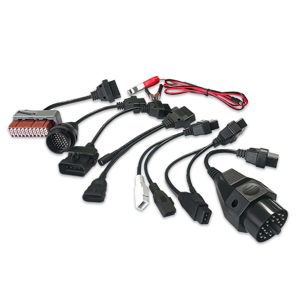 Car Adapter Cable Full Set 8PCS for Delphi for Autocom for TCS For CDP Diagnostic Tool
