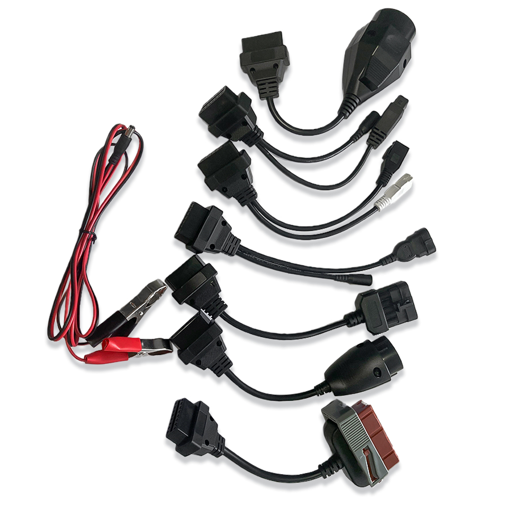 Car Adapter Cable Full Set 8PCS for Delphi for Autocom for TCS For CDP Diagnostic Tool
