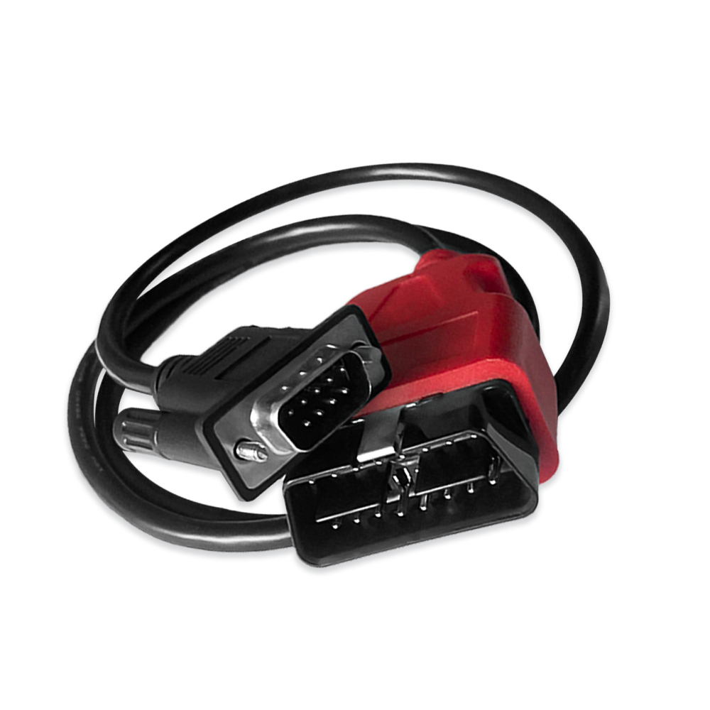 For Autel Scanner Adapter Cable OBDII 16PIN Male to DB9PIN Male OBD2 Connector Cable