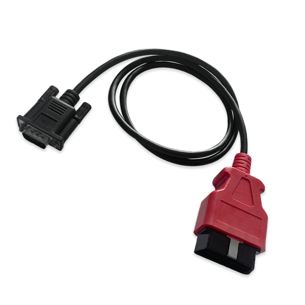 For Autel Scanner Adapter Cable OBDII 16PIN Male to DB9PIN Male OBD2 Connector Cable