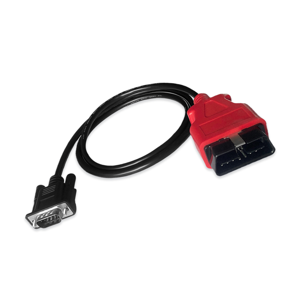 For Autel Scanner Adapter Cable OBDII 16PIN Male to DB9PIN Male OBD2 Connector Cable