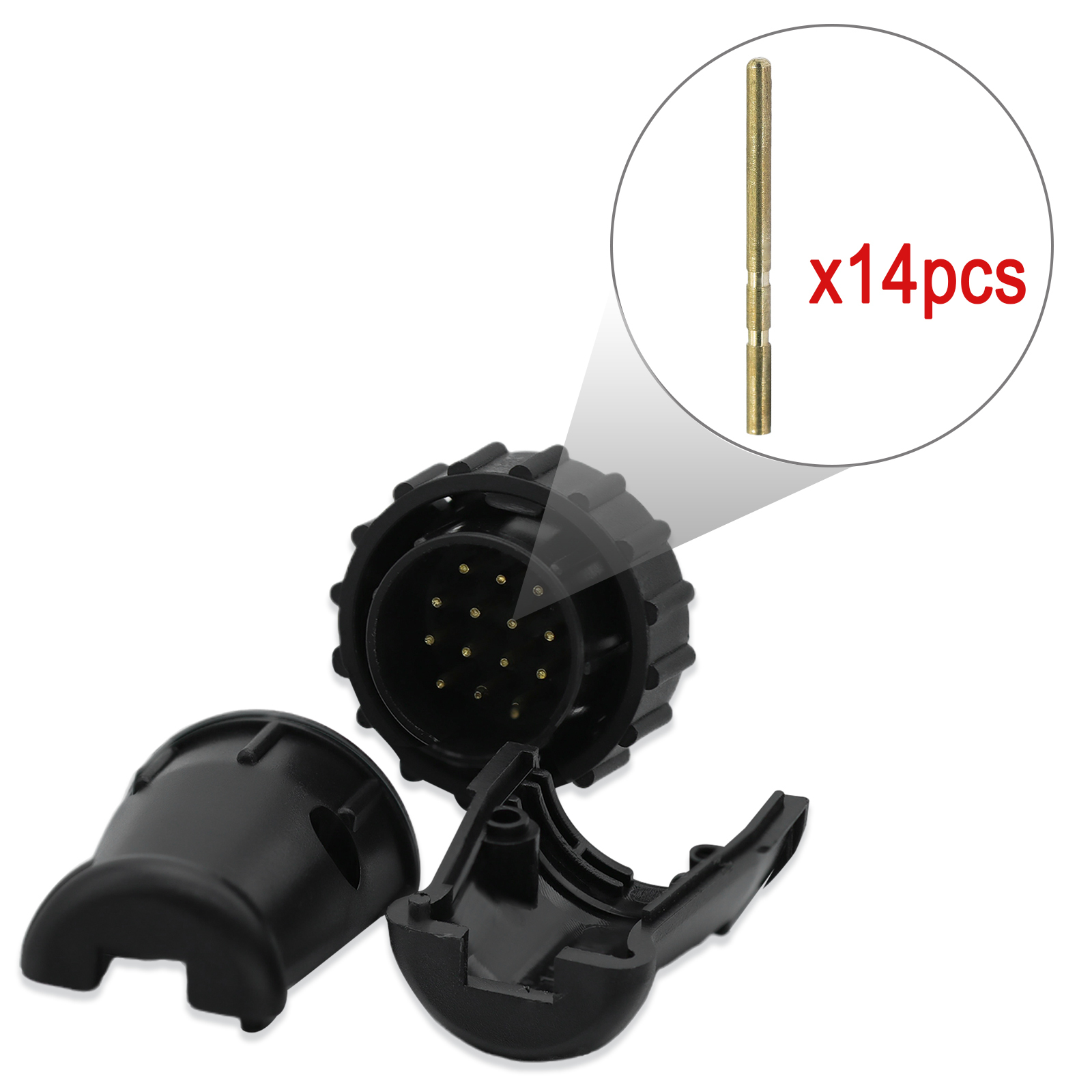 OBDII Male 14PIN Connector for Benz Cars