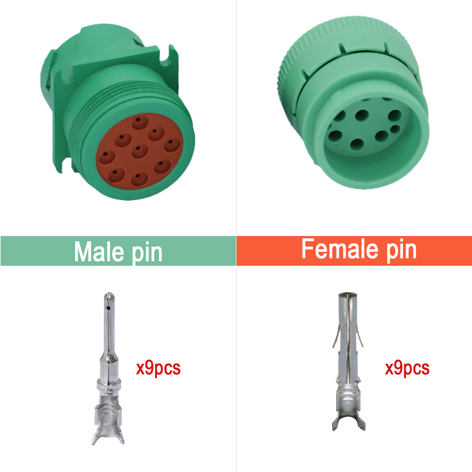 Truck 9PIN Male Connector for Deutsch