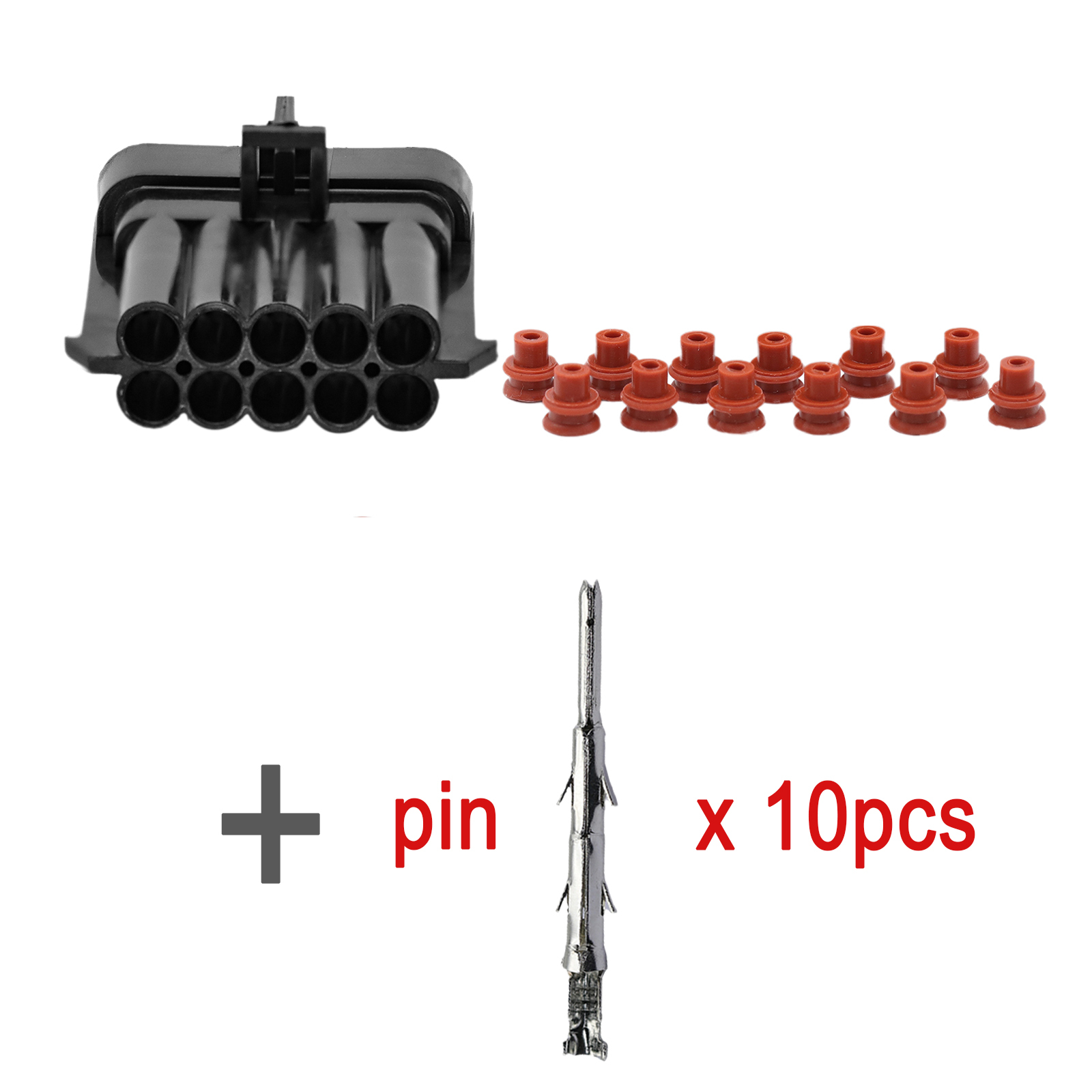 10PIN Male connector for Opel