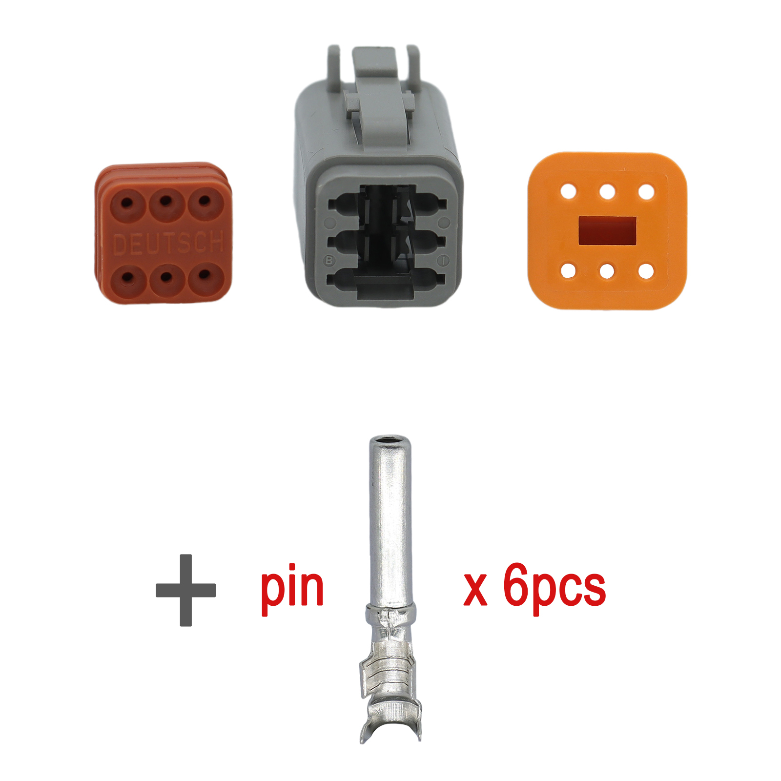 6PIN Male Connector for Harley